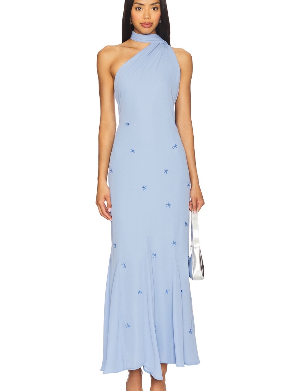 BAOBAB Ari Maxi Dress in Misty Blue